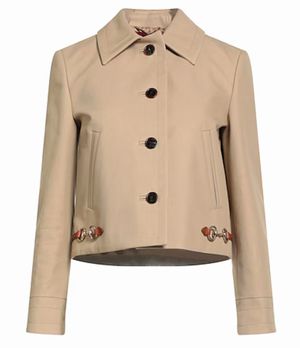 「リブート」ジャケット（ベージュ）｜ブランド：GUCCI(グッチ)