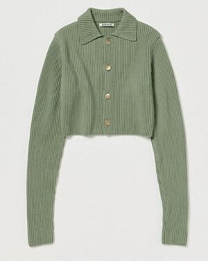 「冬のさ春のね」カーディガン ブランドはAURALEE（オーラリー）